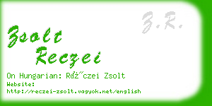 zsolt reczei business card